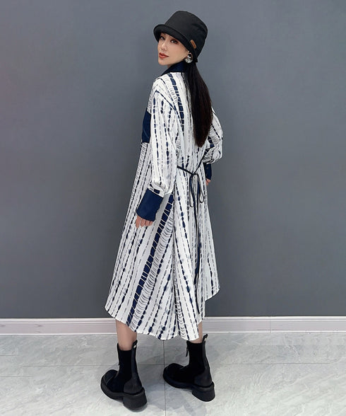 Colorful Graphic Polo Top