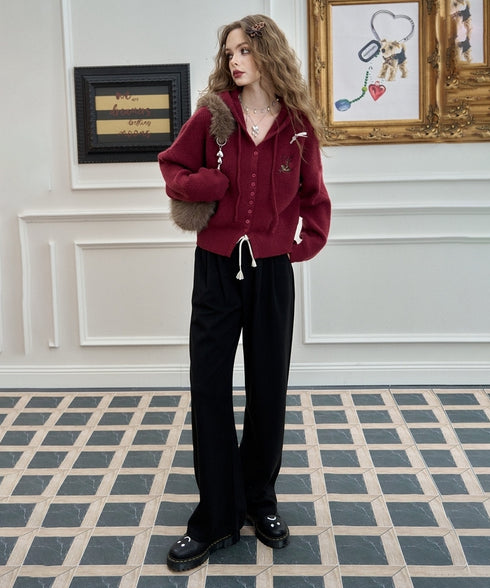 Mirelle Hood Cardigan