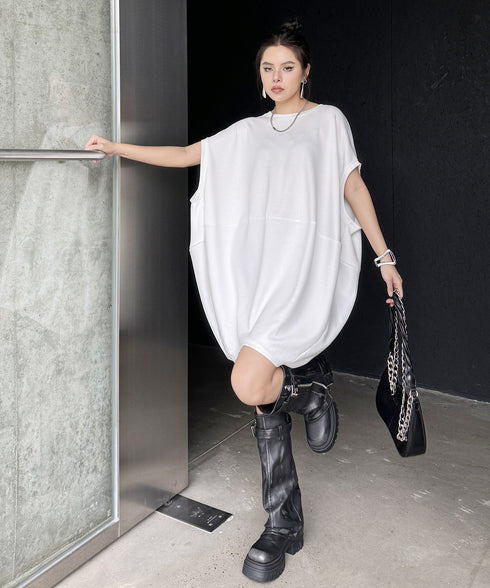 Balloon Silhouette Dress