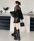 Sheer Gather Volume Top