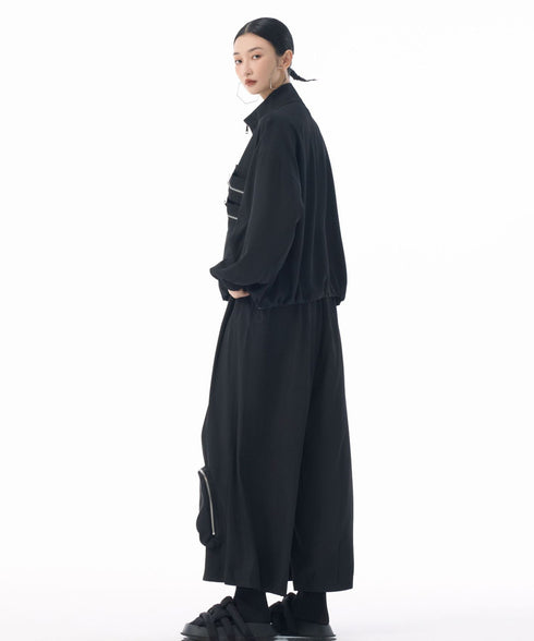 MultiPocket ZipUp Top