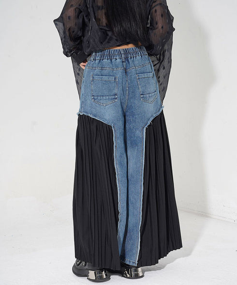 Panel Pleat Pants