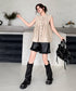Pintuck Float Blouse