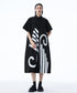Graphic Flare Shirt Dress