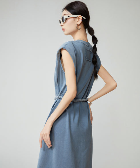 Pigment Drawstring Dress