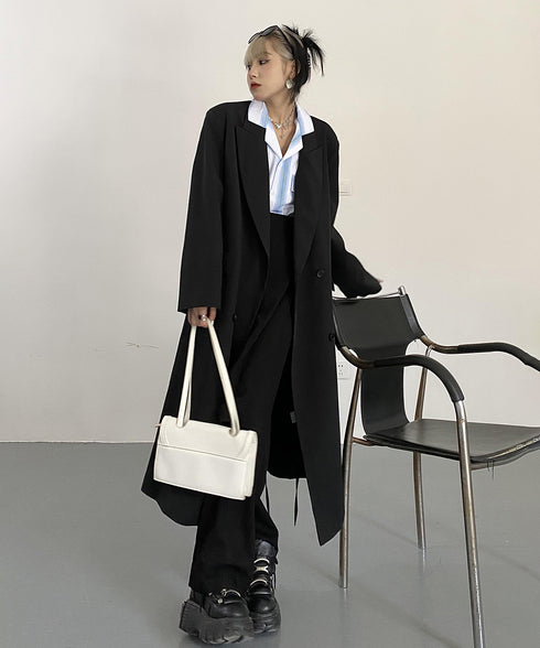 Modern Double Long Coat
