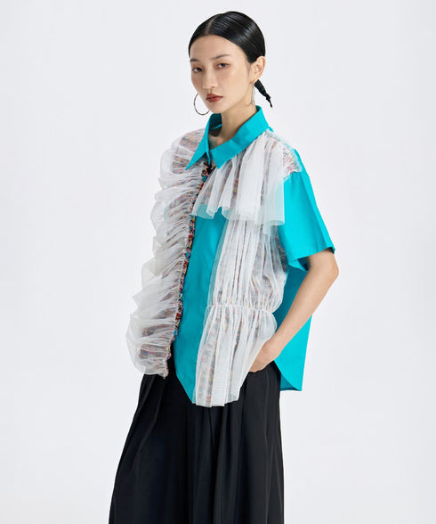 Veil Gather Blouse