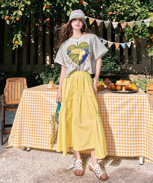 Lemon Drift Skirt