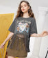 Feline Fringe Tee