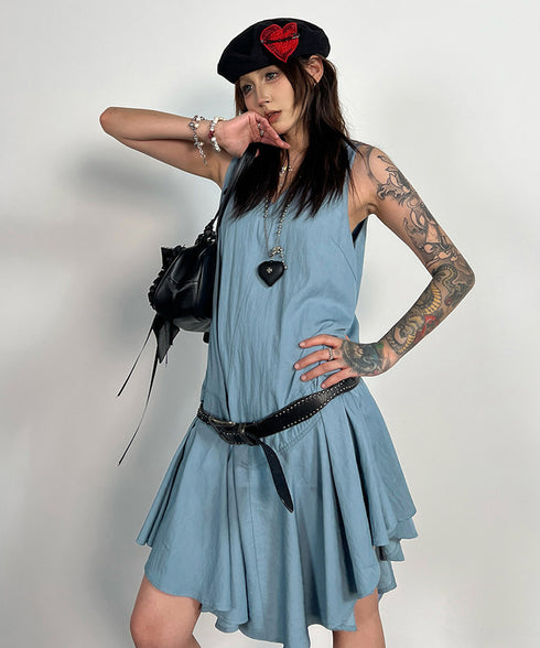 Drop Flare Dress