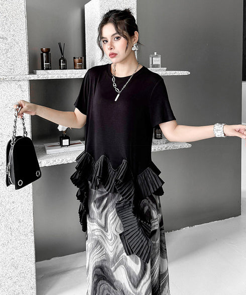 Pleat Wave Top