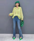 Scallop Veil Blouse