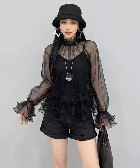 Ruffle Mist Blouse