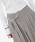 Drape Belt Wide Slacks