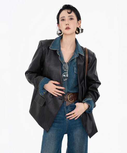 Washed Denim Pocket Shirt