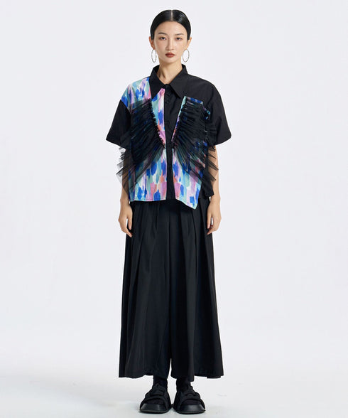 Prism Pleat Blouse