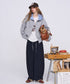 Frill Check Hoodie