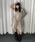 Belted Stripe Dress