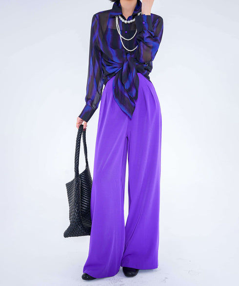 Vivid Flow Wide Pants