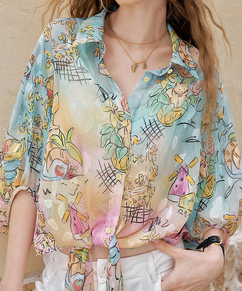 Harbor Mist Blouse