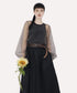 Aerial Veil Sleeve Top