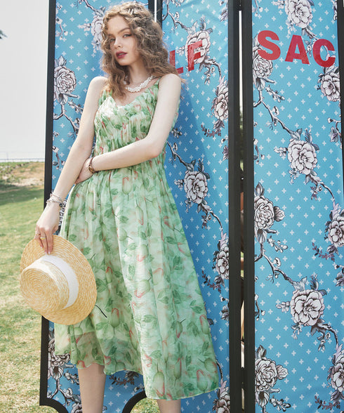 Mint Bloom Dress
