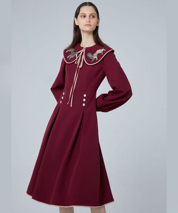 Ribbon Patchwork Faux Leather Jacket