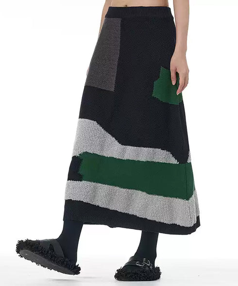 Abstract Block Knit Series