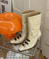 Whipstitch Buckle Boots