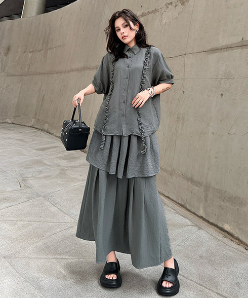 Ruffle Trim Set