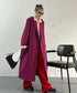 Magenta Long Coat