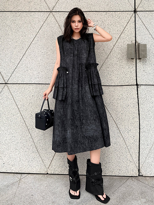 Shadow Gather Dress