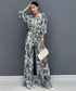 Toile Scene Blouse&Pants Co-ord