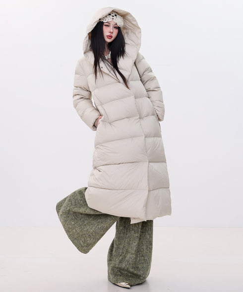 Tweed Tuck Wide Slacks