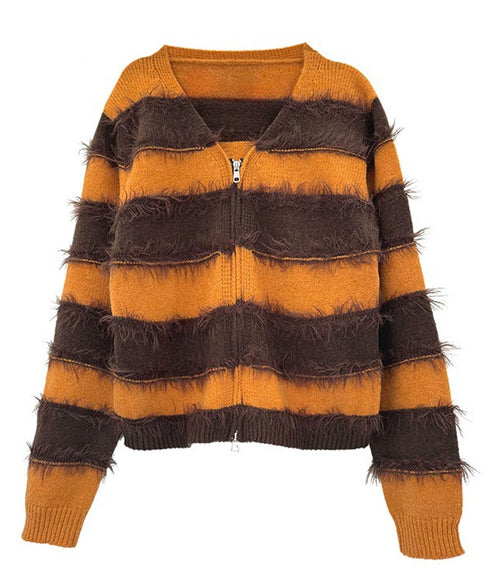 Bicolor Zip Top & Skirt Co-ord