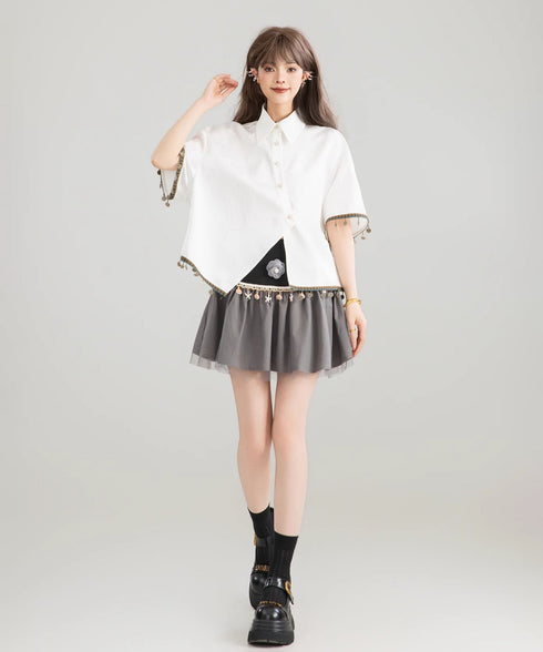 Papillon Dangle Blouse