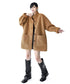 Shearling Texture Oversized Coat