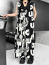 Alphabet Print Jumpsuit
