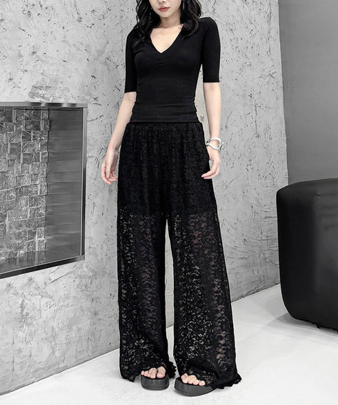 Lace Drift Pants
