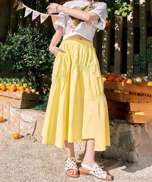 Lemon Drift Skirt
