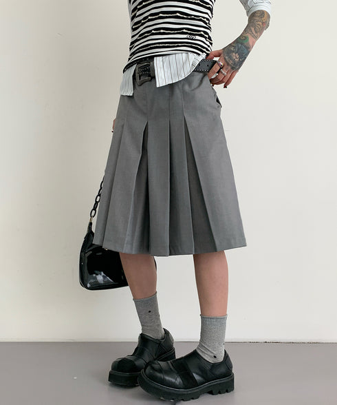 Center Pleat Culottes