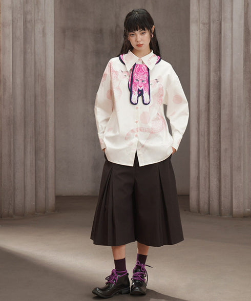 Panther Graphic Scarf