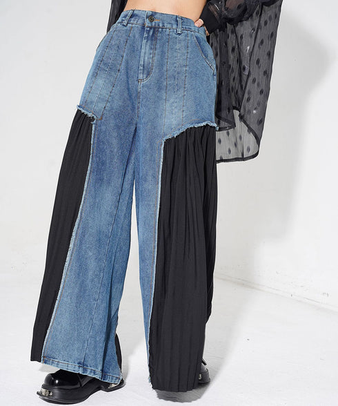 Panel Pleat Pants