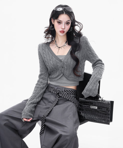 Structured Volume Wide Pants