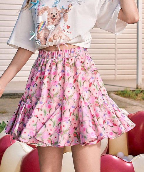 Bloom Ripple Skirt