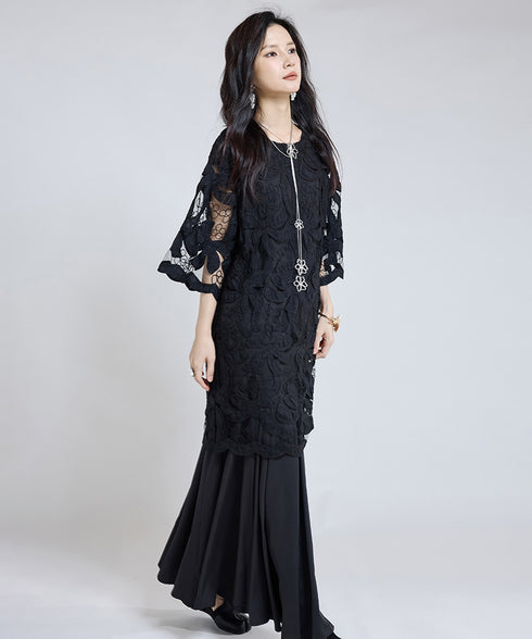 Flora Veil Dress