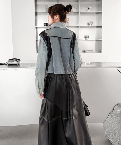 Floral Veil Blouse