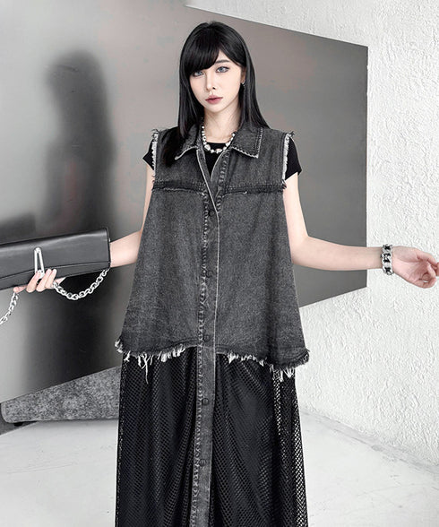 Edge Fade Mesh Top