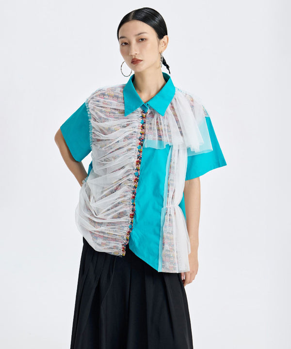 Veil Gather Blouse