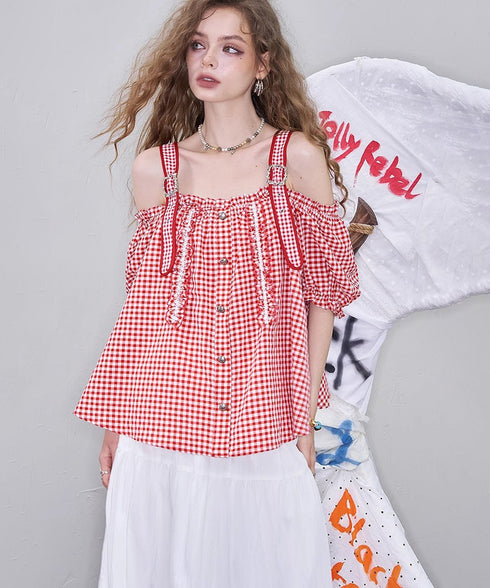Cherry Picnic Top